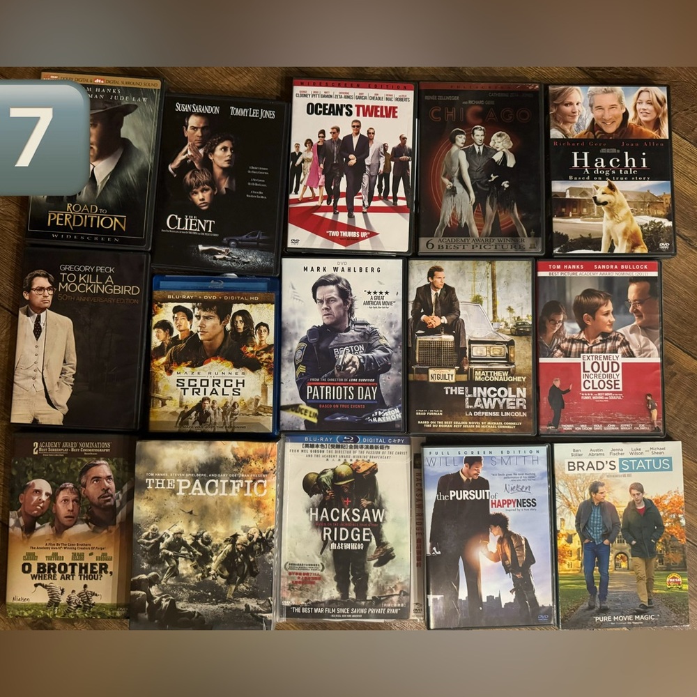 Lot of DVDs